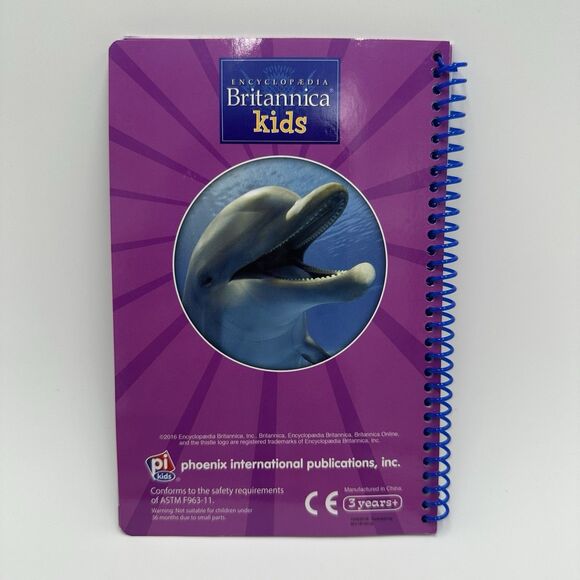 Encyclopedia Britannica Kids Quiz It Pen Set Wildlife Animals Q&A (4 Books) - Picture 8 of 16